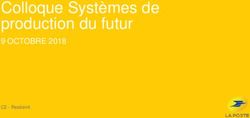Colloque Syst&egrave;mes de production du futur - 9 OCTOBRE 2018 - IMT