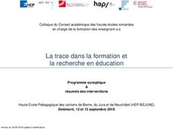 La trace dans la formation et la recherche en éducation - Evénements de la HEP-BEJUNE