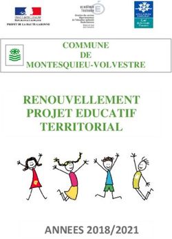ANNEES 2018/2021 - RENOUVELLEMENT PROJET EDUCATIF TERRITORIAL - COMMUNE DE MONTESQUIEU-VOLVESTRE