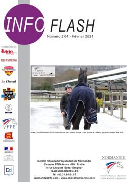 INFO FLASH - Comit&eacute; R&eacute;gional d'Equitation de Normandie