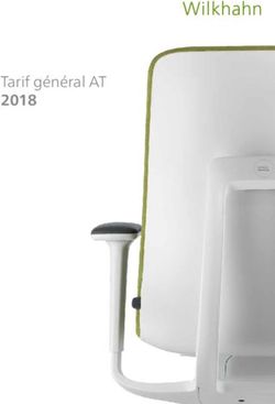 Tarif général AT 2018 - Wilkhahn