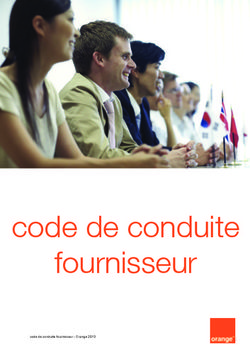 Code de conduite fournisseur