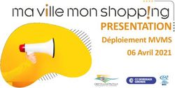PRESENTATION D&eacute;ploiement MVMS 06 Avril 2021