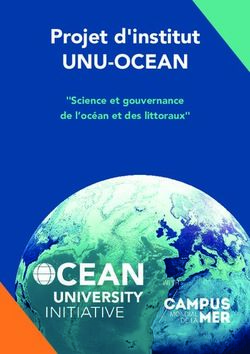 Projet d'institut UNU-OCEAN - "Science et gouvernance de l'océan et des littoraux" - OCEAN University Initiative