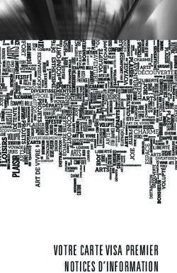 VOTRE CARTE VISA PREMIER NOTICES D'INFORMATION - Banque Populaire
