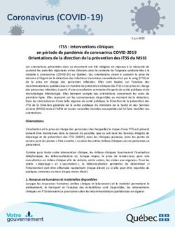 ITSS : Interventions cliniques