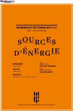 SOURCES D'ÉNERGIE VENDREDI 4 OCTOBRE 2019 20H - Strasbourg.eu