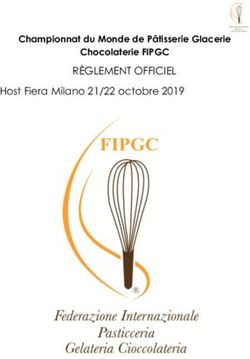 R&Egrave;GLEMENT OFFICIEL Host Fiera Milano 21/22 octobre 2019 - Championnat du Monde de P&acirc;tisserie Glacerie Chocolaterie FIPGC