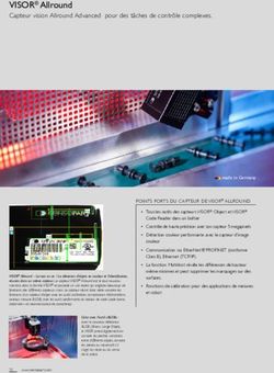 VISOR Allround Capteur vision Allround Advanced pour des tâches de contrôle complexes - SensoPart