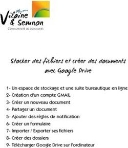Stocker des fichiers et créer des documents avec Google Drive