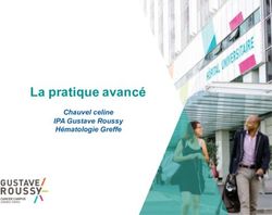 La pratique avanc&eacute; Chauvel celine IPA Gustave Roussy H&eacute;matologie Greffe