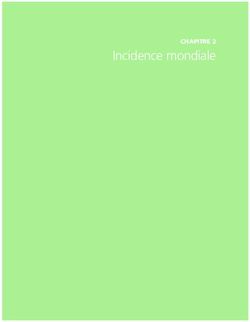 Incidence mondiale - World Health Organization