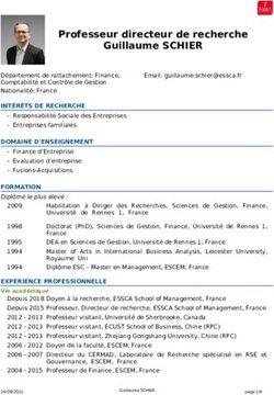 Professeur directeur de recherche Guillaume SCHIER - ESSCA