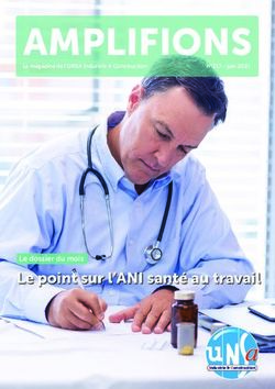 AMPLIFIONS - Le point sur l'ANI sant&eacute; au travail Le dossier du mois - UNSA Industrie