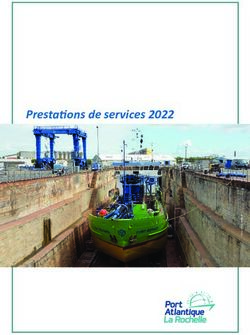 Prestations de services 2022 - Port Atlantique La Rochelle