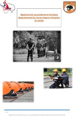 R&egrave;glement du rassemblement technique d&eacute;partemental des Jeunes Sapeurs-Pompiers du Cantal - R&egrave;glement de r&eacute;f&eacute;rence pour le rassemblement technique ...