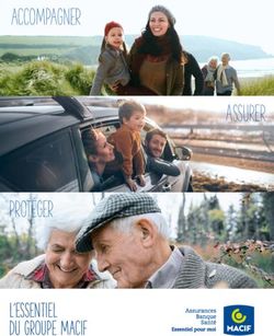 ASSURER accompagner - protéger L'essentiel du groupe Macif