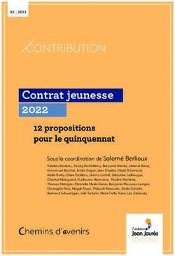 Contrat jeunesse 2022 - CONTRIBUTION - Fondation Jean-Jaur&egrave;s