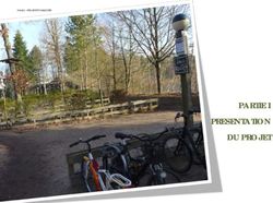 PRESENTATION DU PROJET - PARTIE I - PROJET ET VARIANTES