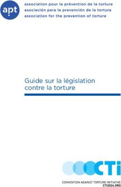Guide sur la législation contre la torture - Convention against ...