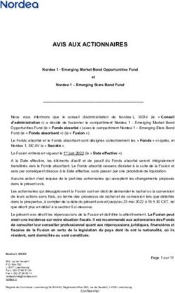 AVIS AUX ACTIONNAIRES - nordea. lu