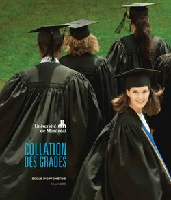 COLLATION DES GRADES - Université de Montréal