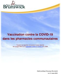 Vaccination contre la COVID-19 dans les pharmacies communautaires