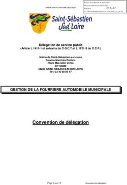 Convention de délégation - Ville de Saint-Sébastien-sur-Loire