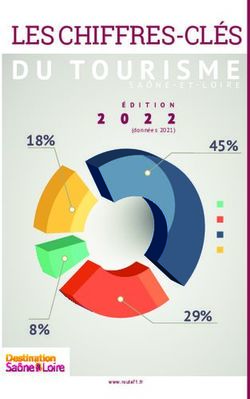 LES CHIFFRES-CL&Eacute;S DU TOURISME - 18% 45%