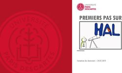 PREMIERS PAS SUR - Formation des doctorants 24/01/2019 - BU Paris Descartes