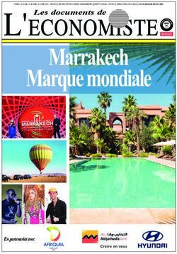 Marrakech Marque mondiale - Les documents de - L'Economiste