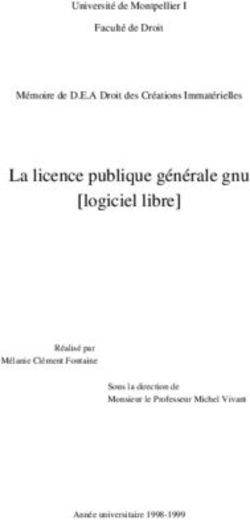 La licence publique générale gnu logiciel libre