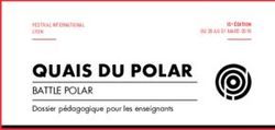 QUAIS DU POLAR battle polar - Dossier p&eacute;dagogique pour les enseignants