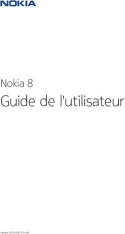 Guide de l'utilisateur - Nokia 8