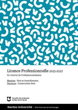 Licence Professionnelle 2022-2023 - En Contrat de Professionnalisation Mention : Bois et Ameublement, Parcours : Construction Bois