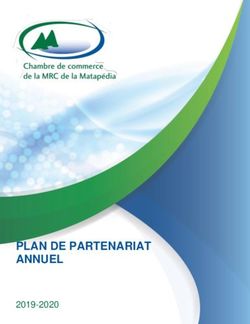 PLAN DE PARTENARIAT ANNUEL - Chambre de commerce de la ...