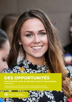 DES OPPORTUNIT&Eacute;S POUR GRANDIR. POUR SE D&Eacute;PASSER. POUR SE TRANSFORMER - D&eacute;couvre gr&acirc;ce au CEU Valencia de nouvelles opportunit&eacute;s de collaboration ...