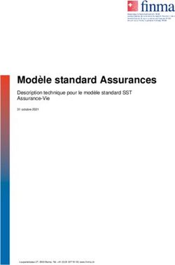 Mod&egrave;le standard Assurances Standardmodell Versicherungen