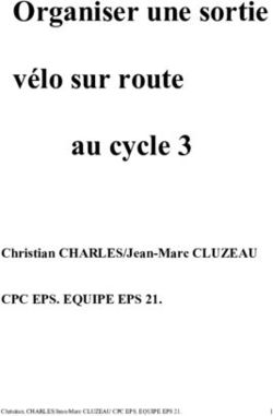 Organiser une sortie vélo sur route au cycle 3