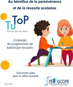 Au b&eacute;n&eacute;fice de la pers&eacute;v&eacute;rance et de la r&eacute;ussite scolaires - Codesign de programmes de tutorat par les pairs - GIS 2if