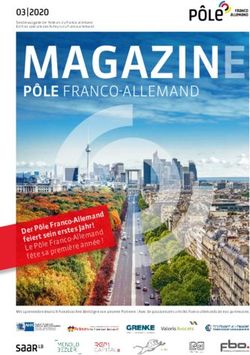 MAGAZIN P&Ocirc;LE FRANCO-ALLE MAND