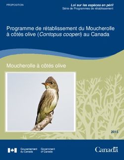 Programme de rétablissement du Moucherolle à côtés olive (Contopus cooperi) au Canada Moucherolle à côtés olive - Loi sur les espèces en péril ...