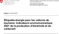 Étiquette-énergie pour les voitures de tourisme: indicateurs environnementaux 2021 de la production d'électricité et de carburant - Bundesamt ...