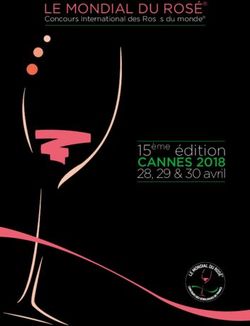LE MONDIAL DU ROSÉ Concours International des Rosés du monde - 15ème édition - Le Mondial du Rosé