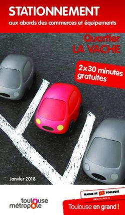 STATIONNEMENT LA VACHE - Quartier - Toulouse.fr