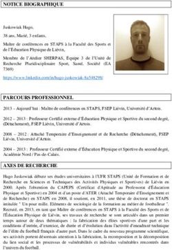 NOTICE BIOGRAPHIQUE - Atelier Sherpas