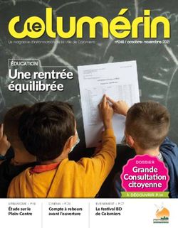 Une rentrée équilibrée - Ville de Colomiers
