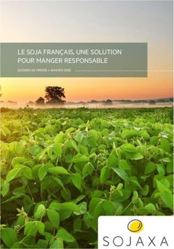 LE SOJA FRANÇAIS, UNE SOLUTION POUR MANGER RESPONSABLE - Sojaxa