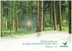 Débat public sur le projet de Domaine Center Parcs Poligny / Jura