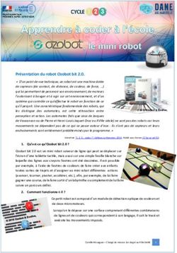 Pr&eacute;sentation du robot Ozobot bit 2.0.